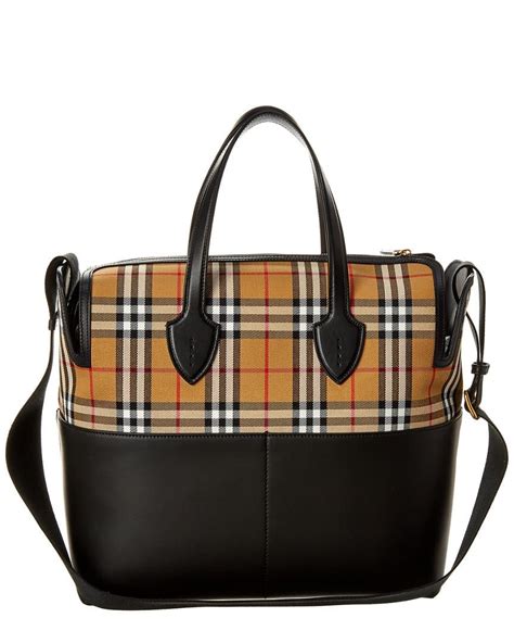 burberry diaper bag tan diagonal plaid|burberry baby changing bag.